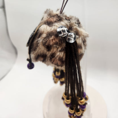 Clay Faced Plushie Keychain - "Safari"